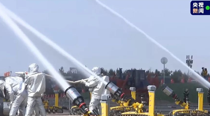&ldquo;應急使命&bull;2022&rdquo;|我公司大批消防機器人參加國家級特大規模實戰化演習